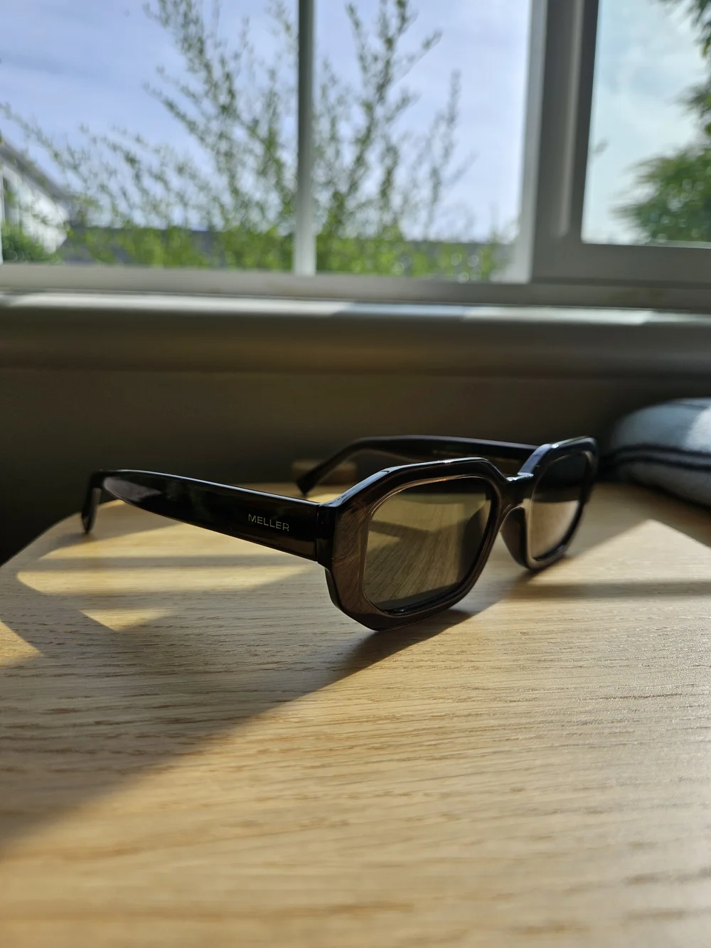 KESSIE Sepia Olive Sunglasses